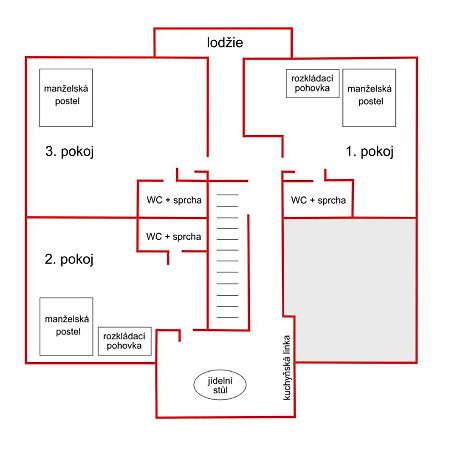 V Prirode Na Okraji Frenstatu Pod Radhostem Apartment Frenstat pod Radhostem Luaran gambar